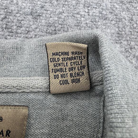 Vintage Ohio State Buckeyes Polo Shirt Men Medium Gray NCAA Football Embroidered - Picture 16 of 16